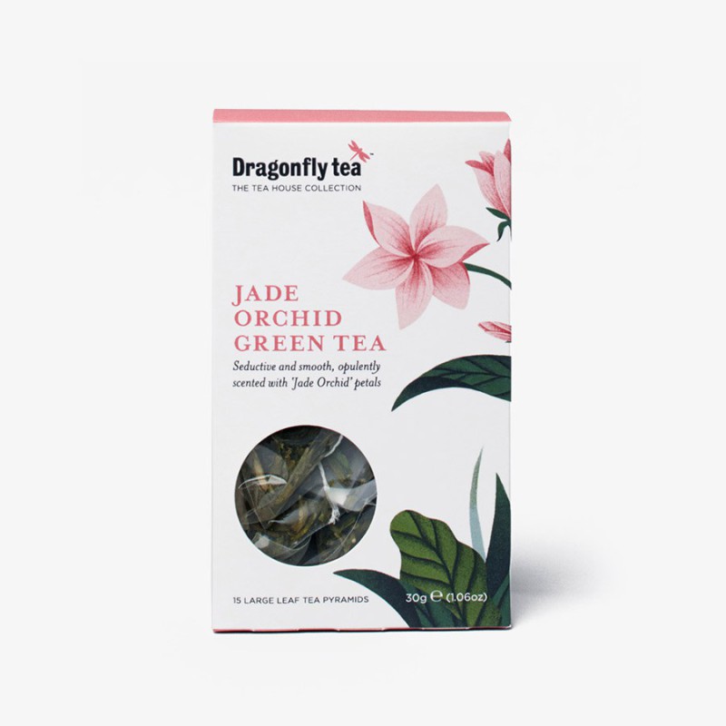 Jade Orchid Green Tea Pyramid