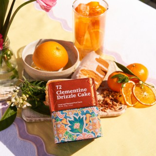 Clementine Drizzle Cake Loose Leaf Tin Fruit Tea