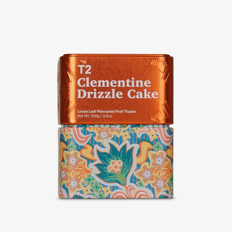 Clementine Drizzle Cake Loose Leaf Tin Fruit Tea